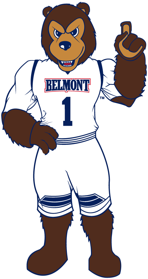 Belmont Bruins 2013-Pres Mascot Logo v2 diy iron on heat transfer